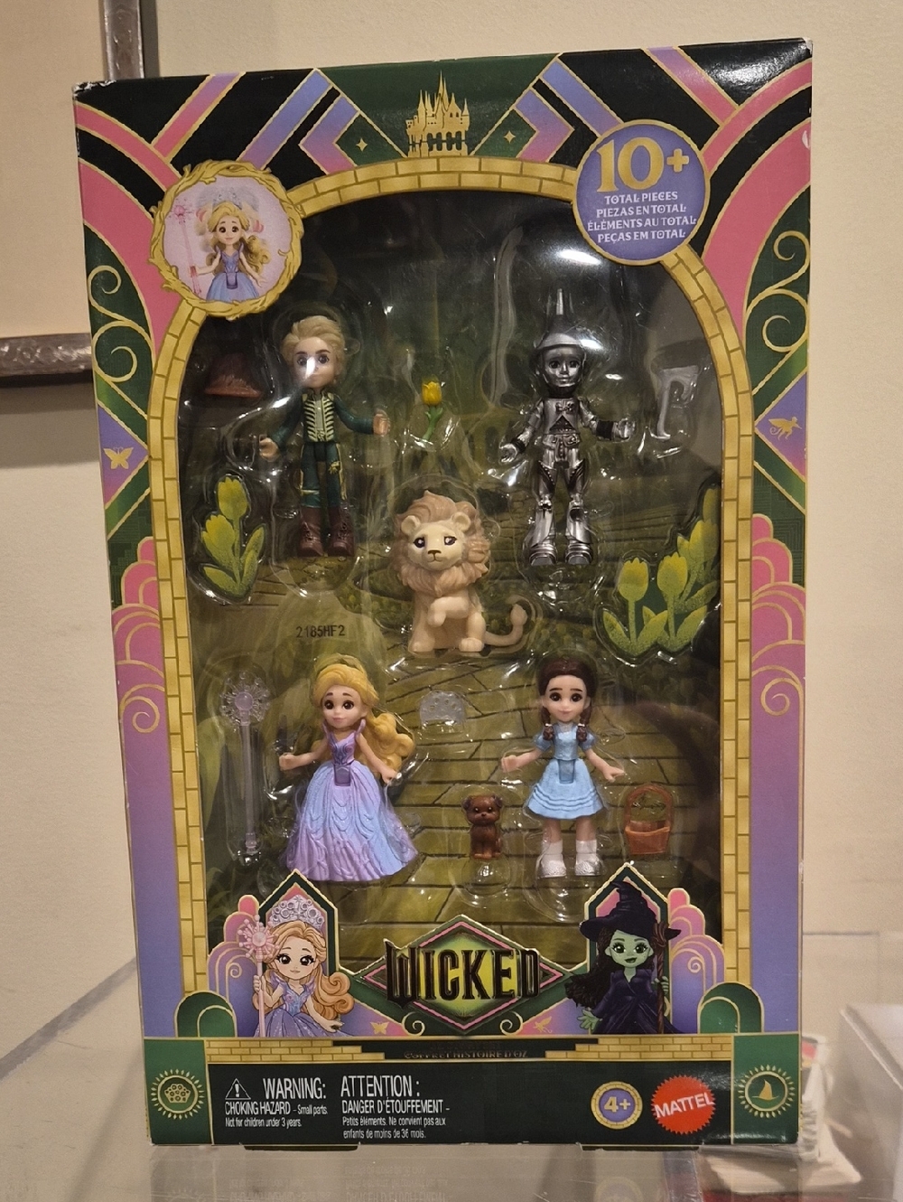 Mattel Wicked Mini Figure Playset - Purple, Blue & Green